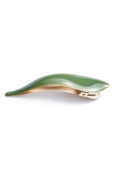 Ficcare 'maximus Silky' Hair Clip - Green