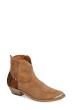 Women's Golden Goose Young Western Boot With Genuine Calf Hair Us / 36eu - Brown