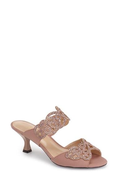 Women's J. Renee 'francie' Evening Sandal .5 Aa - Beige