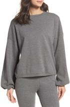 Women's Ragdoll Puff Sleeve Sweatshirt - Grey