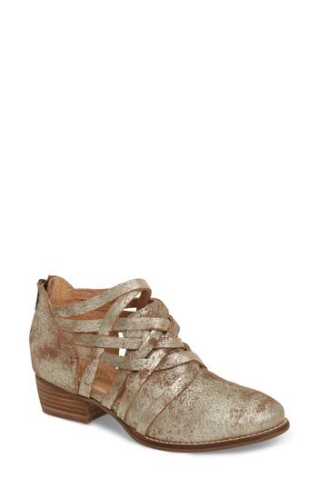 Women's Seychelles So Blue Cutout Bootie M - Metallic