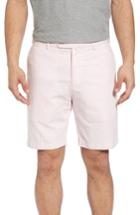 Men's Peter Millar Crown Cool Delave Flat Front Shorts - Pink