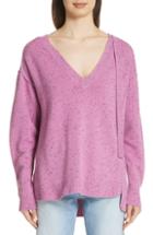 Women's Adam Lippes Brushed Cashmere & Silk Turtleneck Sweater