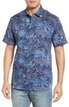 Men's Tommy Bahama Sarasota Sketch Sport Shirt - Blue