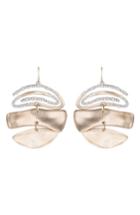 Women's Alexis Bittar Crystal Encrusted Spiral Mobile Earrings