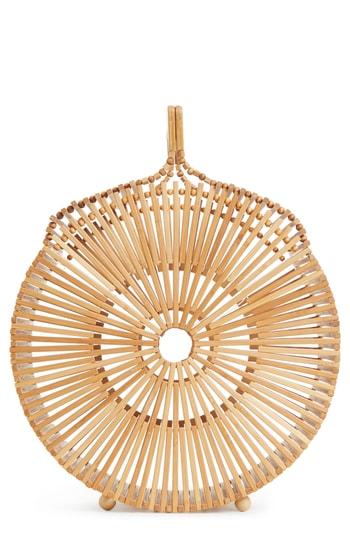 Cult Gaia Round Bamboo Top Handle Bag -