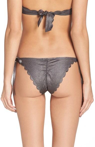 Women's Pilyq Scalloped Reversible Bikini Bottoms