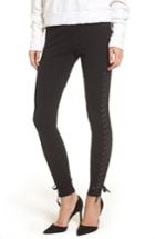 Women's True Religion Brand Jeans Lace-up Leggings - Black