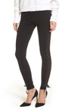 Women's True Religion Brand Jeans Lace-up Leggings - Black