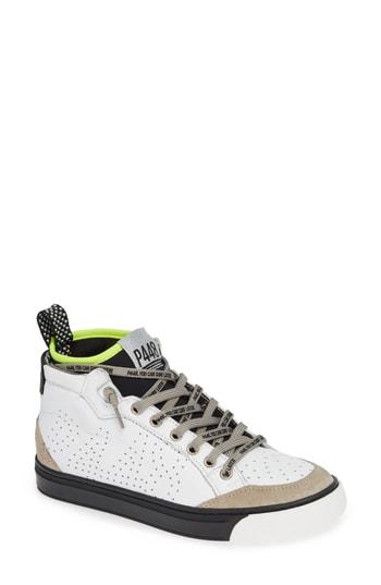 Women's P448 Miami Sock Sneaker -4.5us / 35eu - White