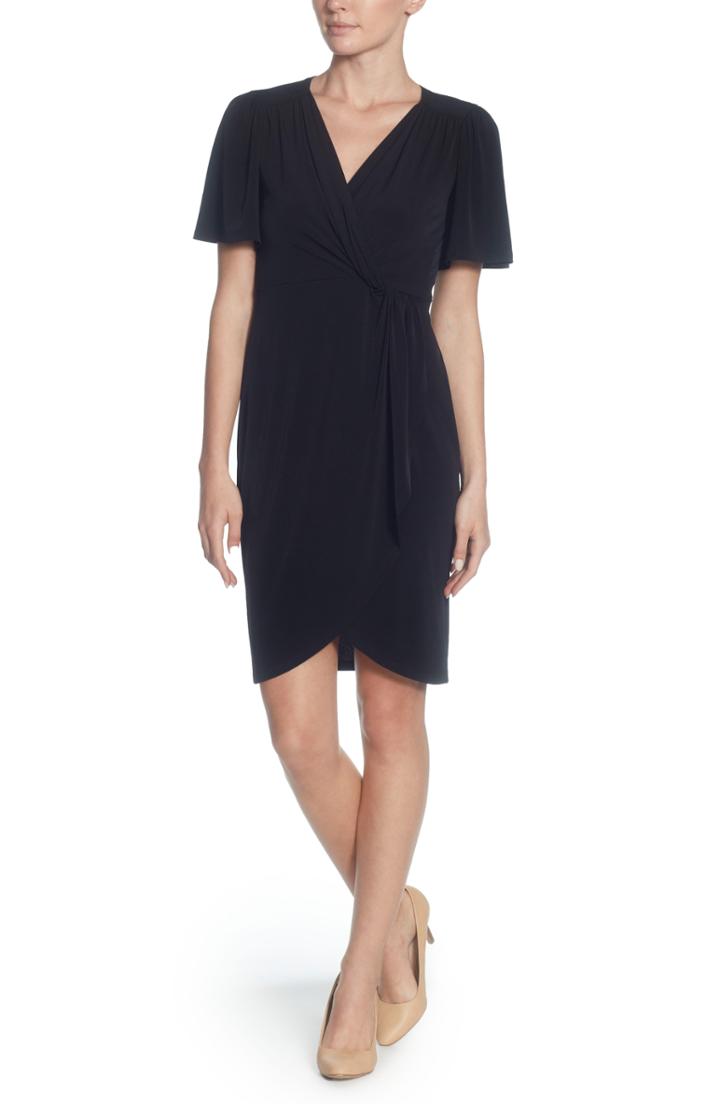 Women's Catherine Catherine Malandrino Nyla Twist Front Sheath Dress