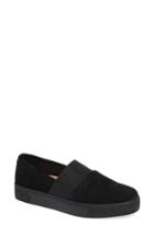 Women's Taryn Rose Greta Slip-on Sneaker M - Black