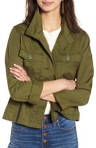Women's Madewell Crop Anorak Jacket - Green