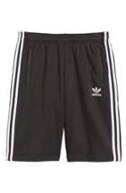 Men's Adidas Originals 3-stripes Shorts, Size - Black
