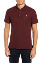 Men's Reigning Champ Monogram Pique Polo - Red