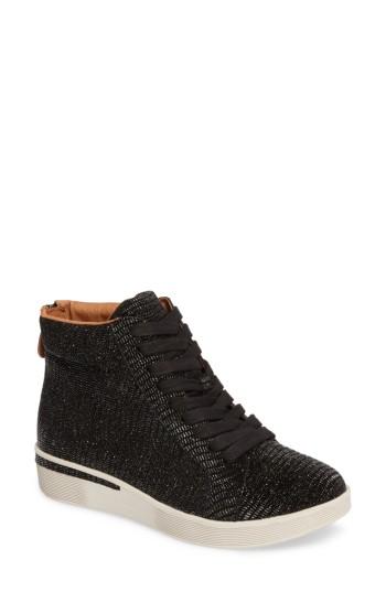 Women's Gentle Souls Helka High Top Sneaker .5 M - Black