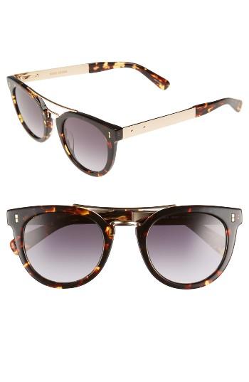 Women's Bobbi Brown The Woodson 48mm Gradient Sunglasses - Havana