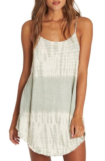 Women's Billabong Turn Away Tie Dye Dress - Green