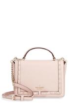 Kate Spade New York Cameron Street Hope Crystal Embellished Leather Satchel - Pink