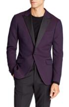 Men's Bonobos Slim Fit Wool Dinner Jacket S - Burgundy