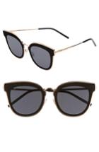 Women's Jimmy Choo Niles 63mm Oversize Cat Eye Sunglasses -