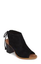 Women's Toms Elba Peep-toe Bootie M - Black