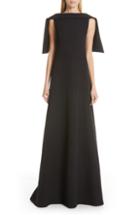 Women's Givenchy Embellished Cape Wool Dress Us / 42 Fr - Black