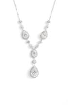 Women's Nordstrom Teardrop Crystal Y-necklace