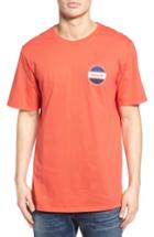 Men's Hurley Rolled Graphic T-shirt - Red