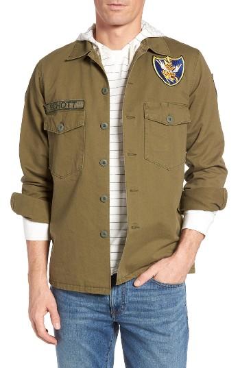 Men's Schott Nyc Flying Tenth Fatigue Shirt