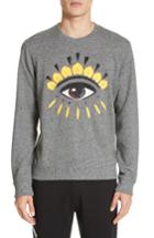 Men's Kenzo Eye Graphic Sweatshirt - Grey