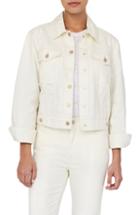 Women's Habitual Boxy Denim Jacket - White