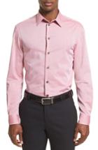 Men's Armani Collezioni Herringbone Sport Shirt