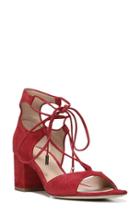 Women's Diane Von Furstenberg Priore Ghillie Sandal M - Red
