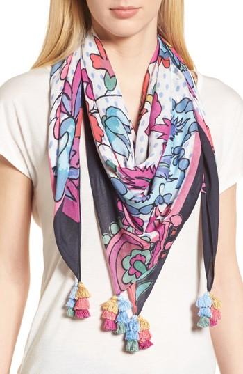 Women's Rebecca Minkoff Surat Square Scarf, Size - White