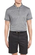 Men's Bobby Jones R18 Tech Chapman Welded Trim Polo, Size - Black