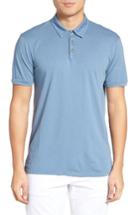 Men's Velvet By Graham & Spencer Bryant Jersey Polo - Blue