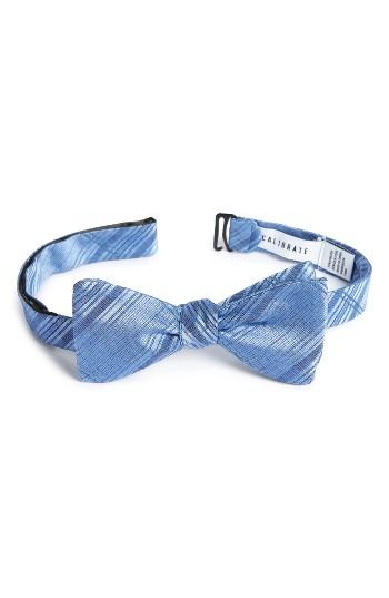 Men's Calibrate Silves Stone Plaid Bow Tie