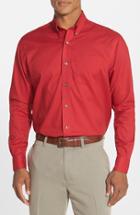 Men's Cutter & Buck 'nailshead' Classic Fit Sport Shirt - Red (online Only)