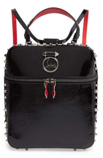 Christian Louboutin Rubylou Patent Leather Backpack -