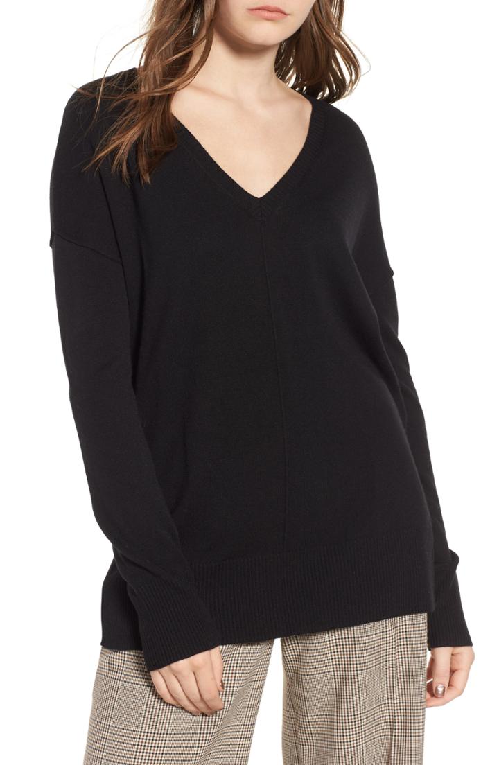 Women's Trouve Side Slit Sweater