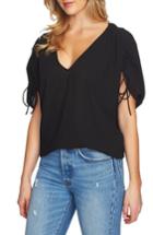 Women's 1.state Cinch Sleeve Blouse - Black