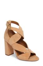 Women's Chloe Graphic Leaves Sandal Us / 37eu - Beige