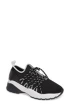 Women's Steve Madden Serious Sneaker .5 M - Black