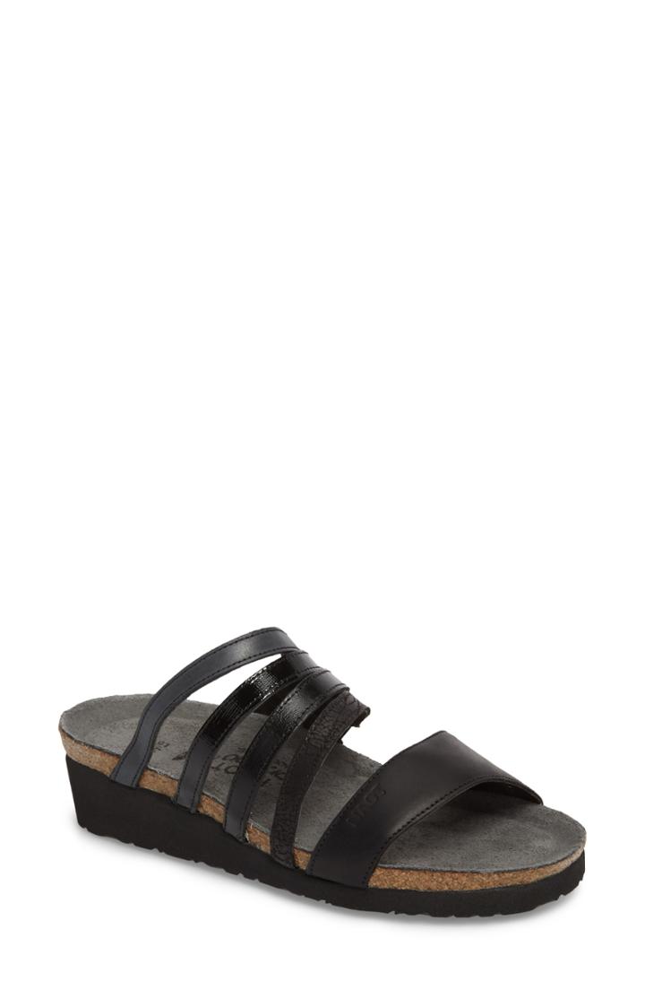 Women's Naot Peyton Slide Sandal Us / 40eu - Grey