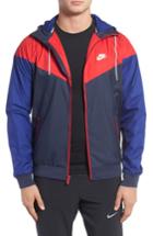Men's Nike 'windrunner' Colorblock Jacket, Size - Blue