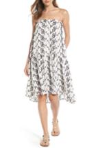 Women's Velvet By Graham & Spencer Strapless Eyelet Dress