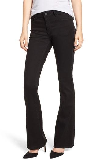 Women's Dl1961 Bridget Instasculpt Bootcut Jeans - Black