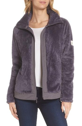 Women's The North Face Furry Fleece Jacket - Grey