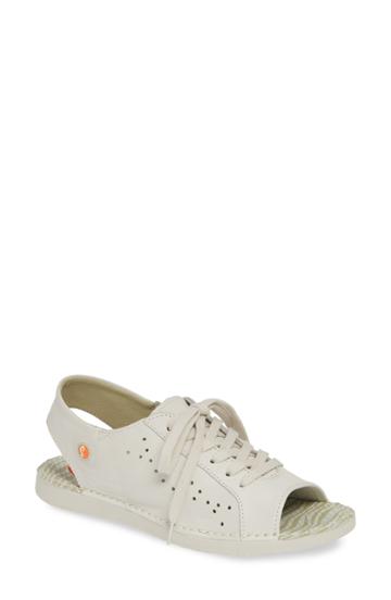 Women's Softinos By Fly London Thi Slingback Sneaker Sandal .5-8us / 38eu - White